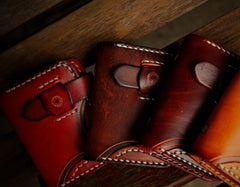 card holder for wallet Brown Leather Wallet for Credit Cards Handmade Leather Card Wallets Mens Leather Card Wallet