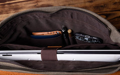 Canvas Mens Cool Messenger Bag iPad Bag Chest Bag Bike Bag Cycling Bag for men