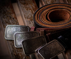 Handmade Genuine Leather Mens Belt Custom Cool Leather Men Black Belt for Men