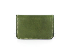Cool Leather Mens Card Wallet Front Pocket Wallets Small Change Wallet for Men - iwalletsmen