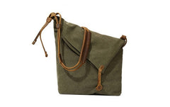 Mens Canvas Rustic Courier Bag Side Bag Messenger Bag Camera Shoulder Bag for Men - iwalletsmen