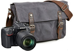 Mens Canvas Camera Messenger Bag Camera Side Bag Camera Shoulder Bag for Men - iwalletsmen