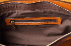 Handmade Leather Mens Cool Shoulder Bag Messenger Bag Chest Bag Bike Bag Cycling Bag for men