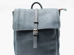 Leather Coffee Mens Backpack Cool Travel Backpacks Laptop Backpack for men - iwalletsmen