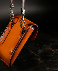 Leather Belt Pouch Mens Small Cases Waist Bag Hip Pack Belt Bag Fanny Pack Bumbag for Men