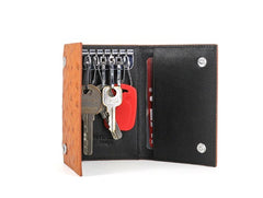 Leather Mens Key Wallet Car Keys Holder Cool Car Keys Case for Men - iwalletsmen