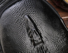Cool Leather Mens Sling Bags Sling Shoulder Bags Sling Backpack Chest Bag for men - iwalletsmen