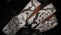 Handmade Genuine Leather Mens Belt Custom Cool Leather Men White Black Belt for Men