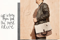 Mens Canvas Cool Side Bag Messenger Bag Canvas Handbag Canvas Tote for Men - iwalletsmen