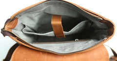Cool Leather Mens Backpack Travel Backpack Laptop Backpack for men - iwalletsmen