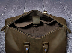 Leather Mens Weekender Bags Travel Bag Duffle Bag Shoulder Bags for Men - iwalletsmen