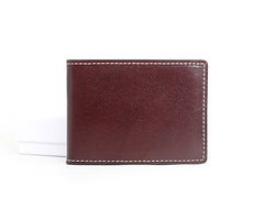 Leather Mens Slim license Wallet Card Wallets Slim Wallet Front Pocket Wallet for Men - iwalletsmen