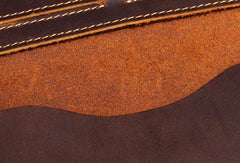 Handmade Cool Leather Wallets Long Leather Wallet Bifold Long Wallet For Men - iwalletsmen