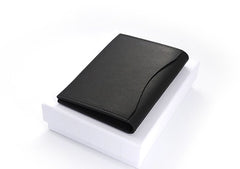 Leather Mens Front Pocket Wallet Small Card Wallet Change Wallets for Men - iwalletsmen