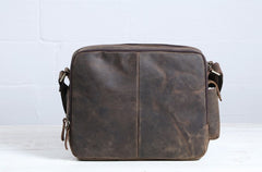 Cool Leather Vintage Mens Messenger Bags Small Shoulder Bags for Men - iwalletsmen