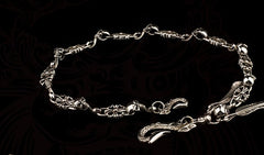 Brass Silver biker Tibetan wallet Chains for chain wallet biker wallet trucker wallet