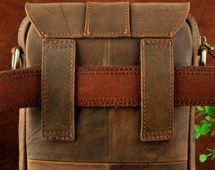 Cool Mens Leather Small Side Bag Belt Pouch Holster Belt Case Waist Pouch for Men - iwalletsmen