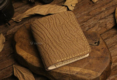 Handmade Leather Mens Cool Slim Leather Wallet Men billfold Wallets Bifold for Men