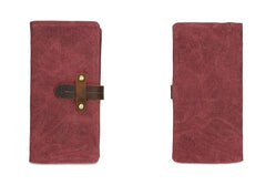 Mens Canvas Long Wallets for men Bifold Cool Men Long Wallet - iwalletsmen