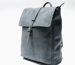 Leather Coffee Mens Backpack Cool Travel Backpacks Laptop Backpack for men - iwalletsmen