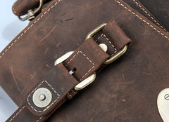 Vintage Leather Mens Handbag Briefcase Messenger Bag for men - iwalletsmen