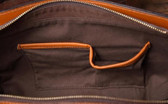 Handmade Leather Mens Cool Shoulder Bag Messenger Bag Chest Bag Bike Bag Cycling Bag for men