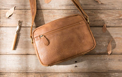 Cool Small Leather Mens Shoulder Bags Messengers Bag for Men - iwalletsmen