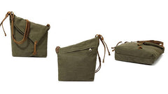 Mens Canvas Rustic Courier Bag Side Bag Messenger Bag Camera Shoulder Bag for Men - iwalletsmen