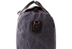 Mens Waxed Canvas Weekender Bags Canvas Travel Bag Canvas Overnight Bag for Men - iwalletsmen