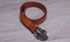 Handmade Genuine Custom Leather Mens Leather Men Brown Black Belt for Men