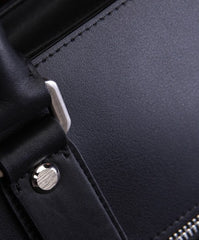 Genuine Leather Mens Cool Messenger Bag Briefcase Work Bag Business Bag Laptop Bag for men