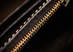 Handmade Leather Prajna Ghost Mens Chain Biker Wallet Cool Leather Wallet With Chain Wallets for Men