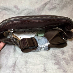 Cool Leather Mens FANNY PACK MENS WAIST BAG HIP PACK BELT BAG FOR MEN - iwalletsmen