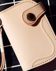 Cool Leather Mens Key Wallet Small Chain Wallet for Mens - iwalletsmen