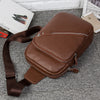 Leather Mens Cool Sling Bag Crossbody Bag Chest Bag for men