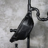 Black Leather Hip Pack Mens Black Leather Fanny Pack Mens Waist Bag Belt Bag For Men