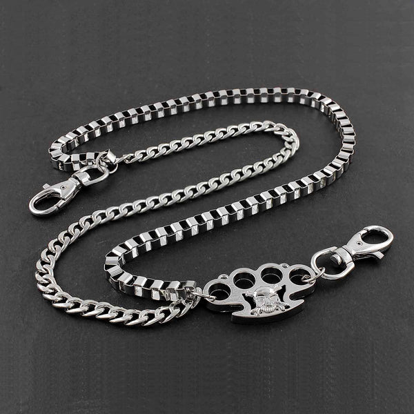 Solid Stainless Steel Wallet Chain Cool Punk Rock Biker Trucker Wallet Chain Trucker Wallet Chain for Men