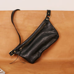Leather Mens FANNY PACK MENS WAIST BAG HIP PACK BELT BAG FOR MEN - iwalletsmen