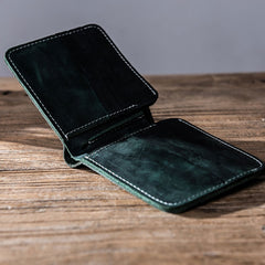 Vintage Leather Mens Small Wallet Bifold Wallet for Men - iwalletsmen