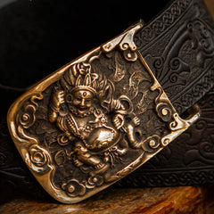 Handmade Genuine Leather Mens Belt Custom Cool Leather Men Black Belt for Men