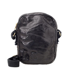 Casual Coffee Leather Men Vertical Side Bag Green Small Messenger Bag Black Courier Bag For Men - iwalletsmen