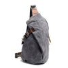 Cool Waxed Canvas Mens One Shoulder Pack Sling Bag Chest Bag for men - iwalletsmen