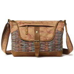 Mens Canvas Rustic Side Bag Messenger Bag Camera Courier Bag Shoulder Bag for Men - iwalletsmen