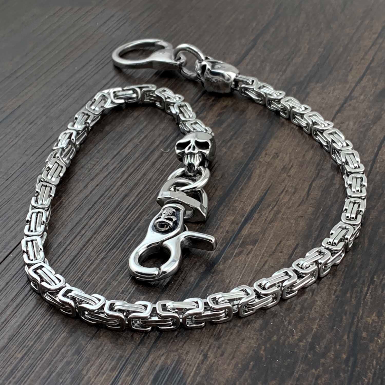 YCYR Viking Ouroboros Jeans Chains, Mens Stainless Steel Vintage Dragon  Buckle Wallet Pants Chain, N…See more YCYR Viking Ouroboros Jeans Chains,  Mens