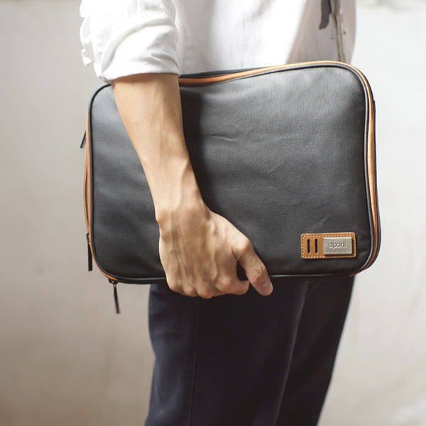 Fashion Canvas PVC Men's 13.3" Apple Macbook Air Laptop Bag Laptop Case For Men - iwalletsmen