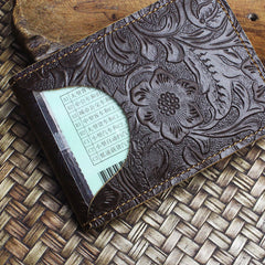 wallet for id card Leather ID Card Wallet Womens ID Card Holder Wallet Mens Leather Wallet For ID Cards