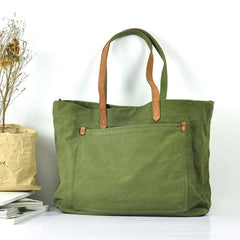 Simple Canvas Mens Womens Tote Shoulder Bags Messenger Handbag Camel Tote Side Bag For Men and Women - iwalletsmen