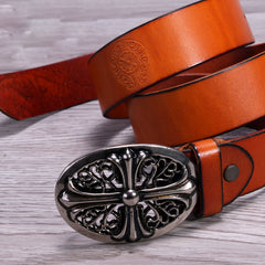 Handmade Genuine Custom Leather Mens Leather Men Brown Black Belt for Men