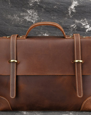 Von Baer Briefcase Leather Bag Design For Man Leather Mens