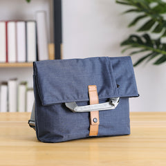 Oxford fabric Mens Side Bag Blue Handbag Tote Bag Messenger Bag Tote For Men - iwalletsmen
